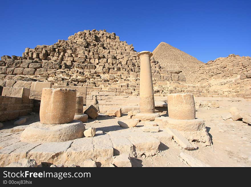 The Great Pyramid of Cheops  at Giza