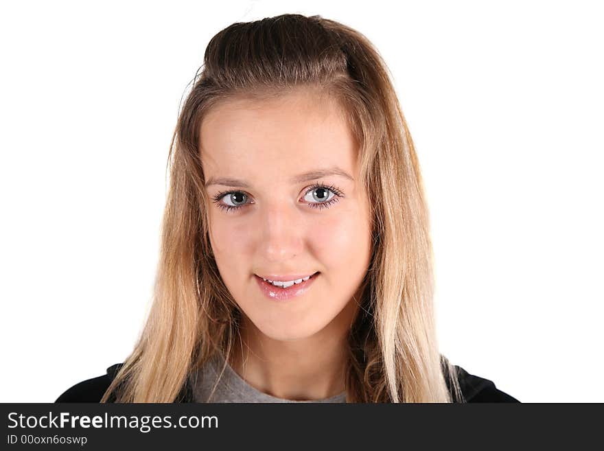 Portrait of teenager girl