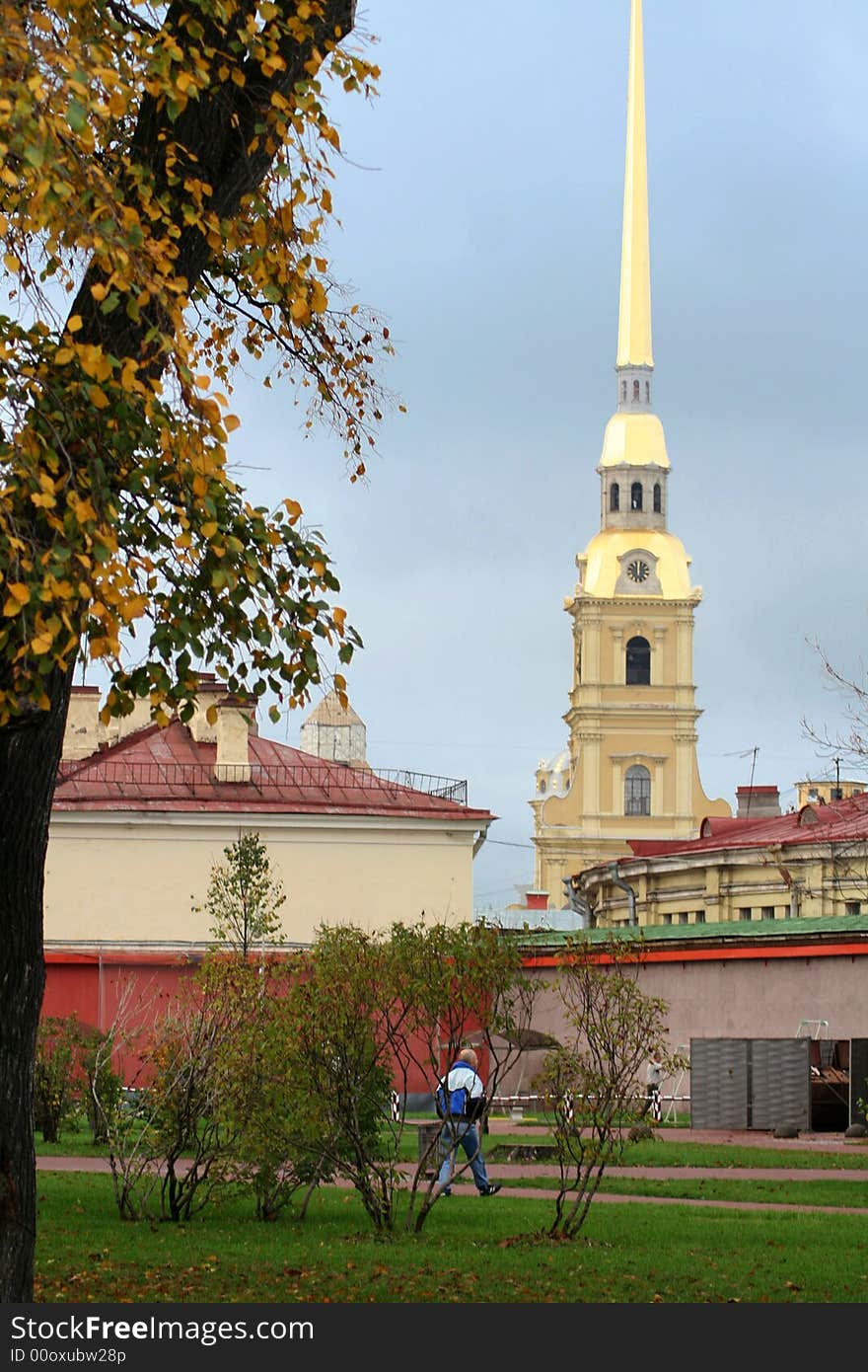 The tower in the St.Petersburg