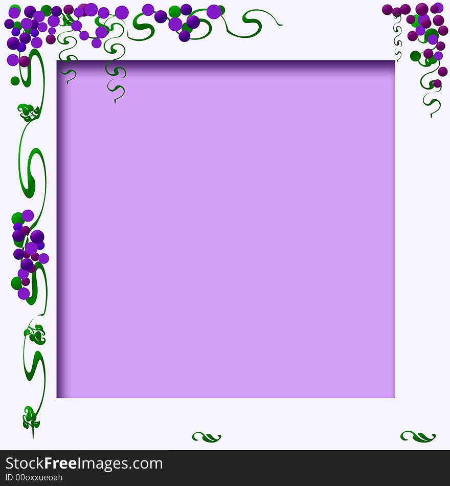 Vineyard frame