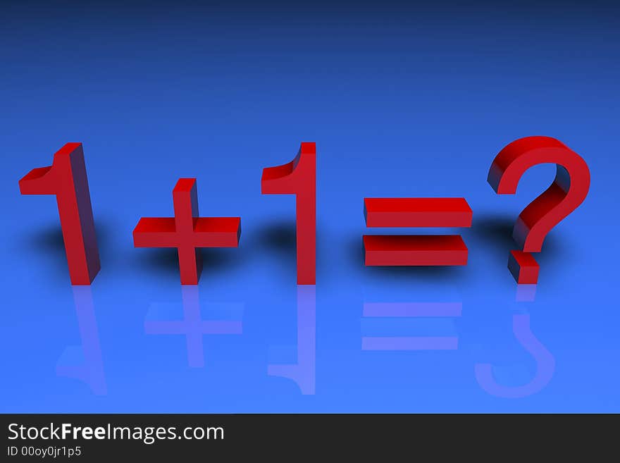 1+1=