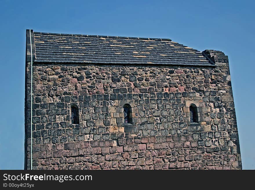 Old house in Edinburgh castle