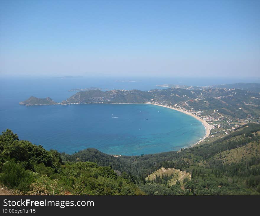 Corfu-greece, sun, sky, summer. Corfu-greece, sun, sky, summer