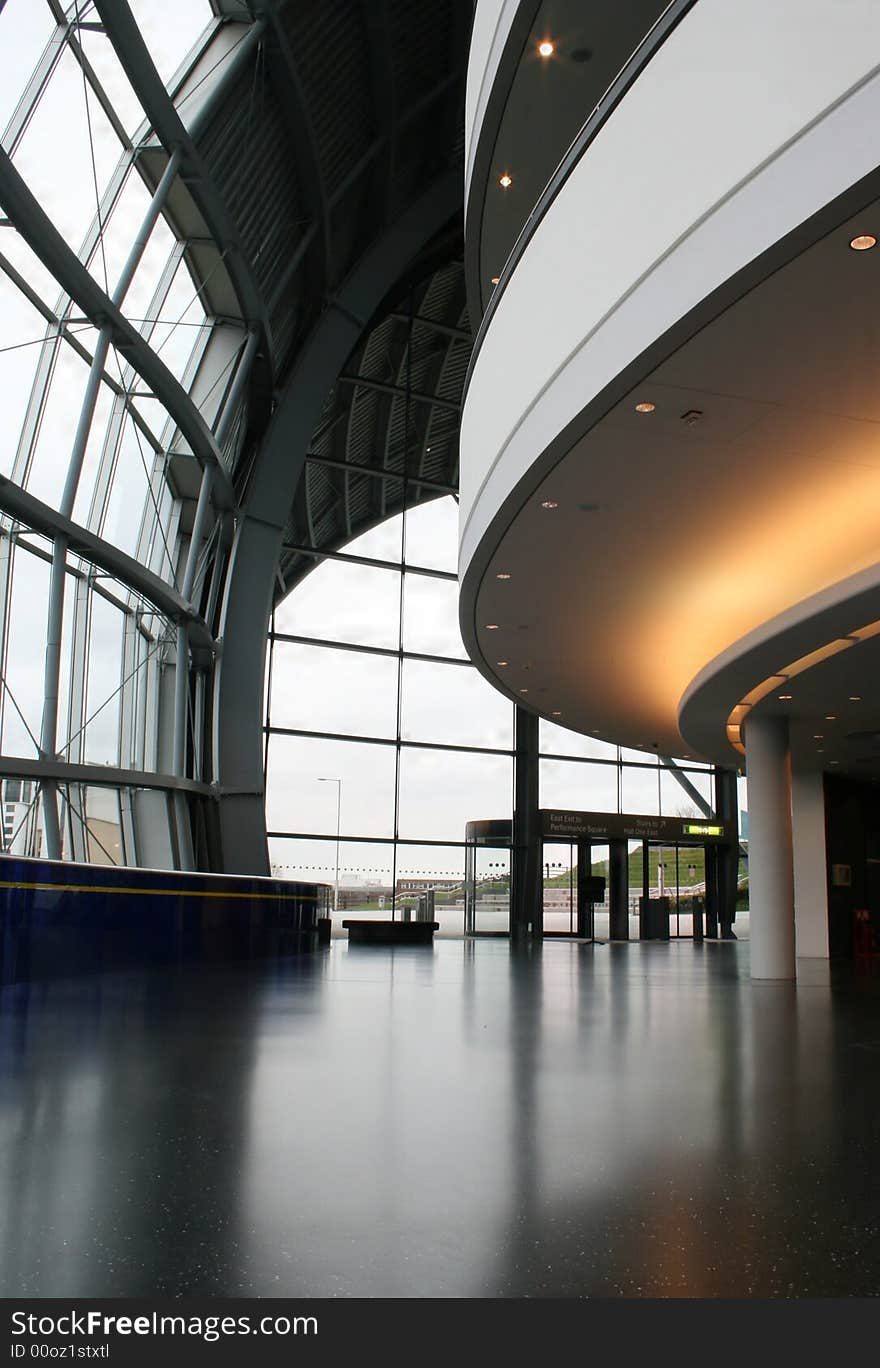 Interior of The Sage Gateshead in Newcastle