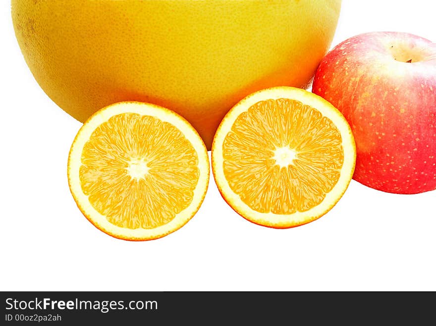 Half oranges