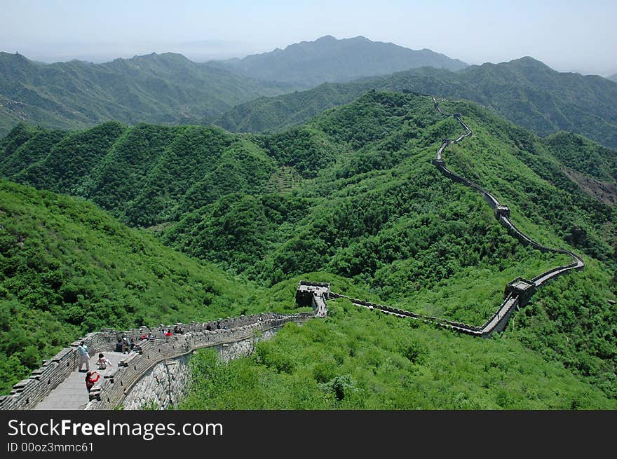 Taken on MuTianYu Great Wall of Beijing