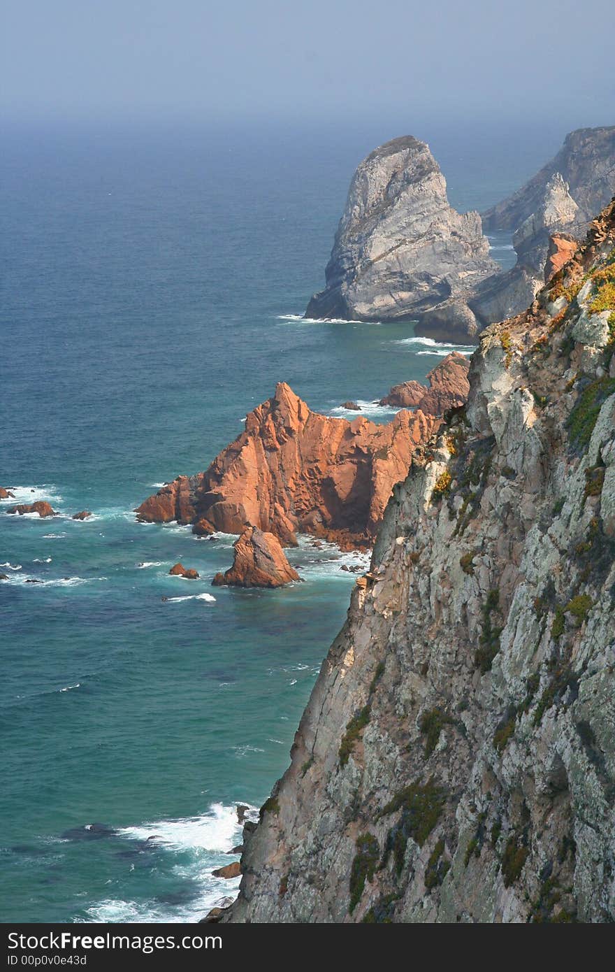 Ocean Rock Cliff