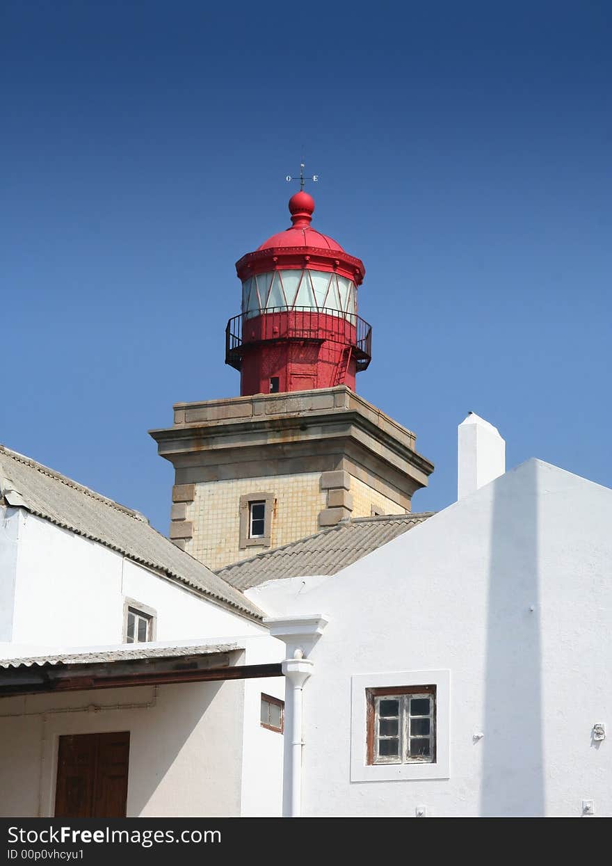 Lighthouse at cabo de rocka