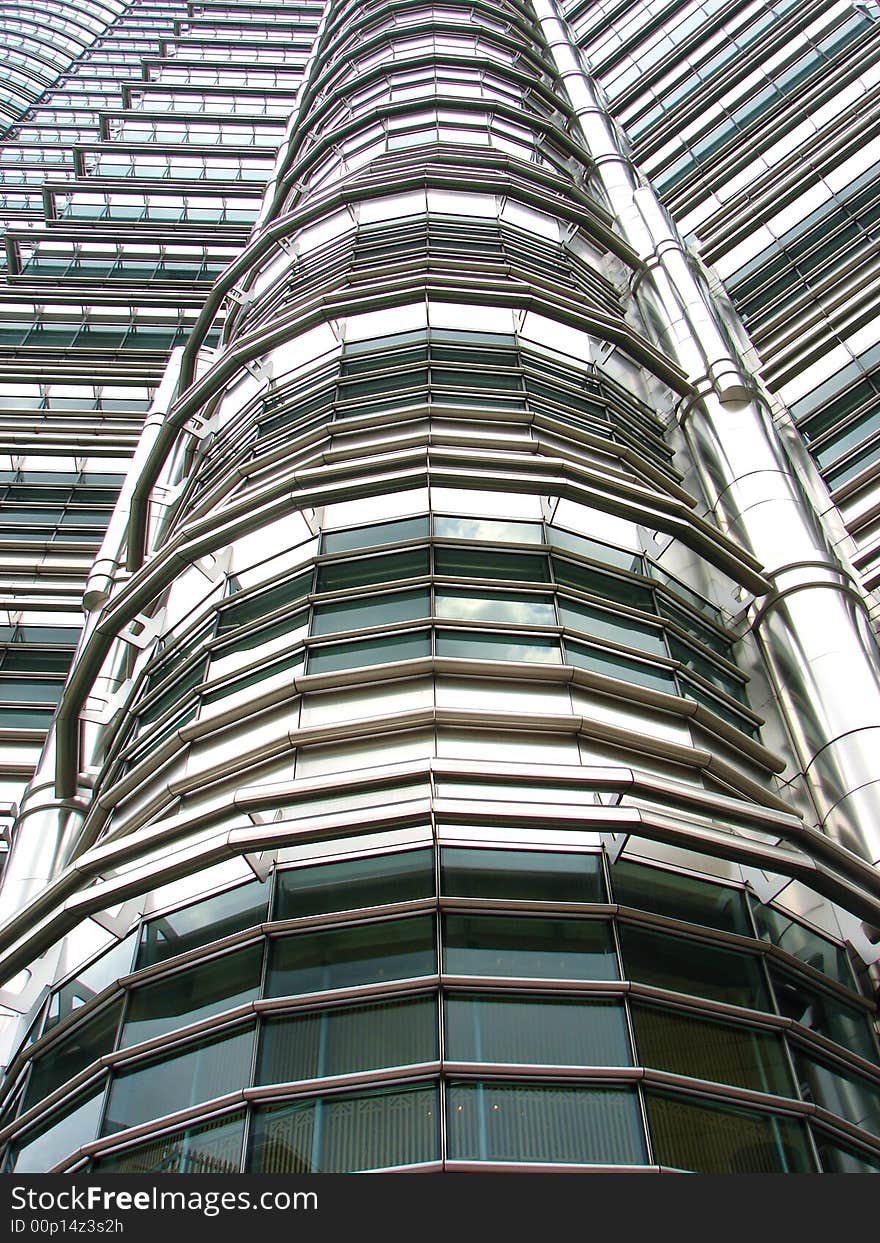 Petronas Tower facade detail