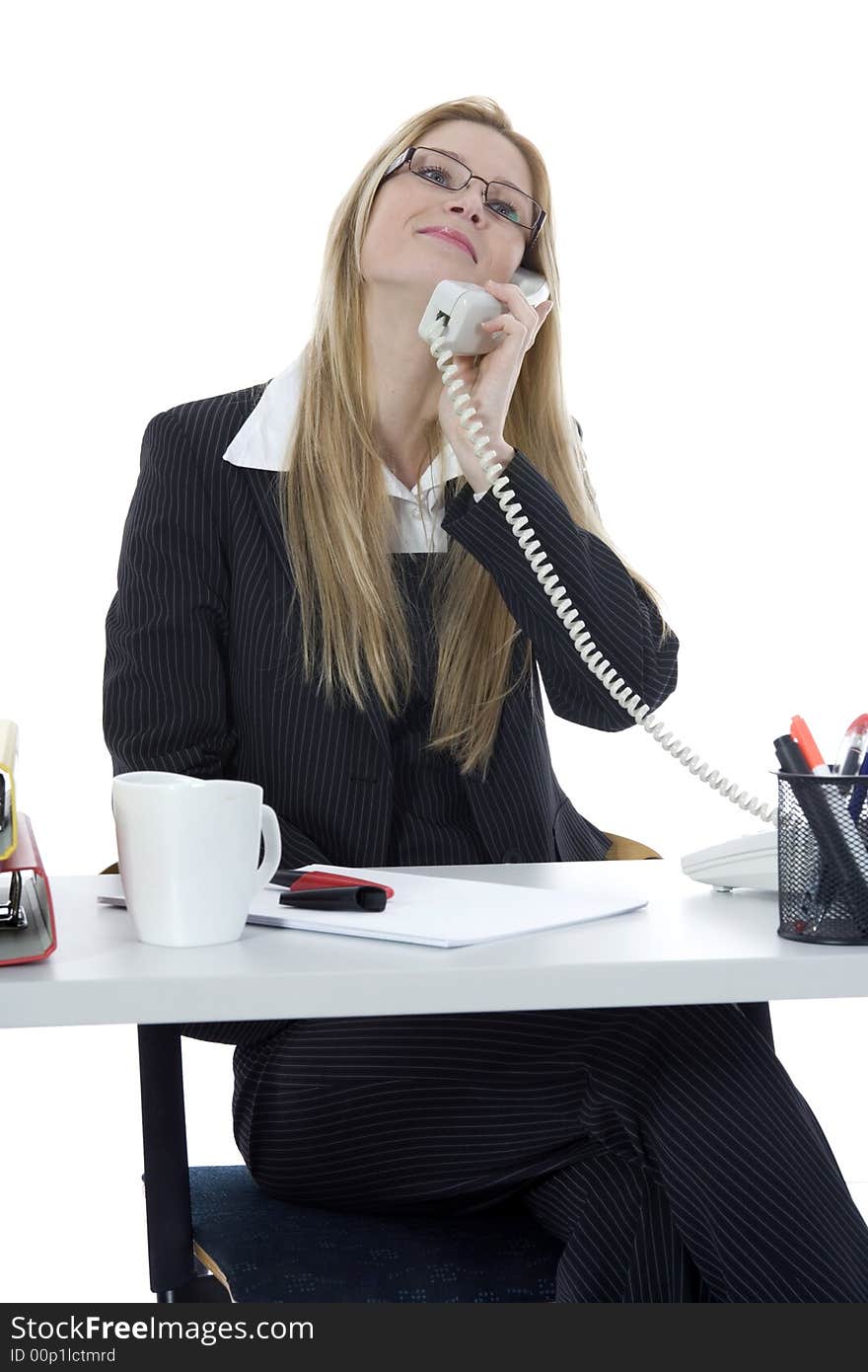 Bussines Woman  Working