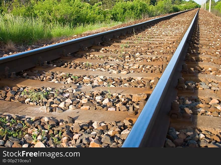 For a railway ski an electrified on a line. For a railway ski an electrified on a line.