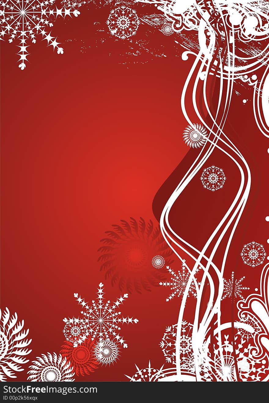 Vector Christmas background