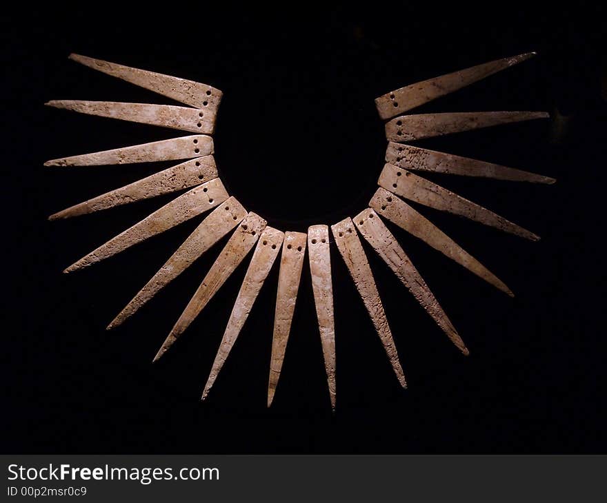 Precolombian necklace