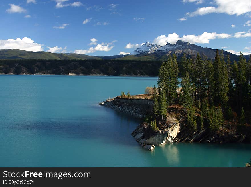 Abraham Lake.