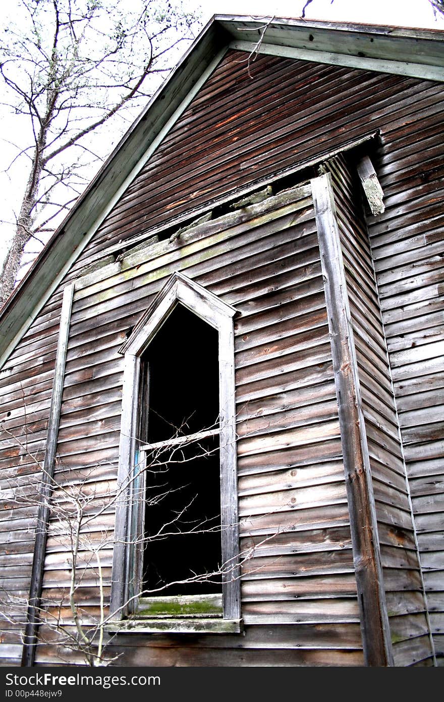 A spooky old house from my abandoned homes and haunted collection. A spooky old house from my abandoned homes and haunted collection