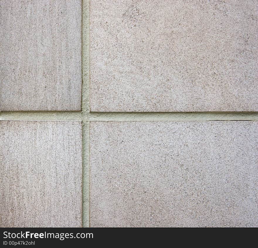 Brick wall with grout lines, good for framing or background