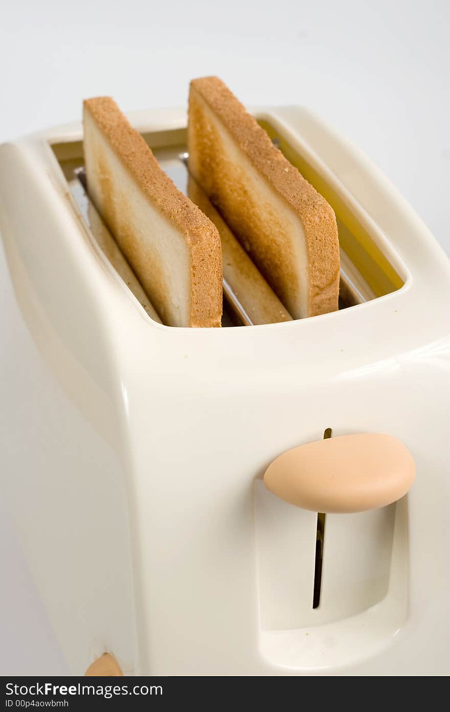 Toasts in toaster