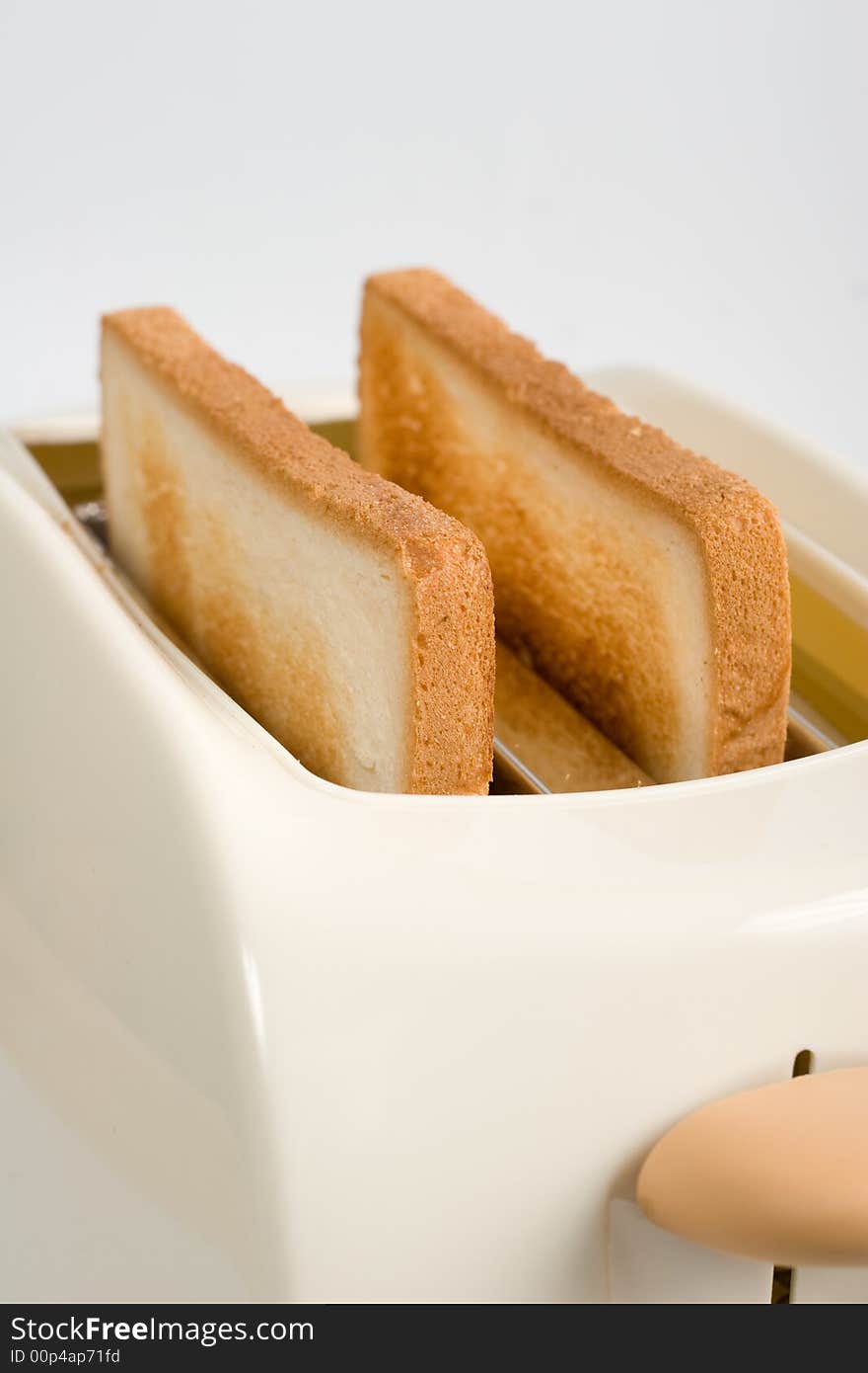 Toasts in toaster