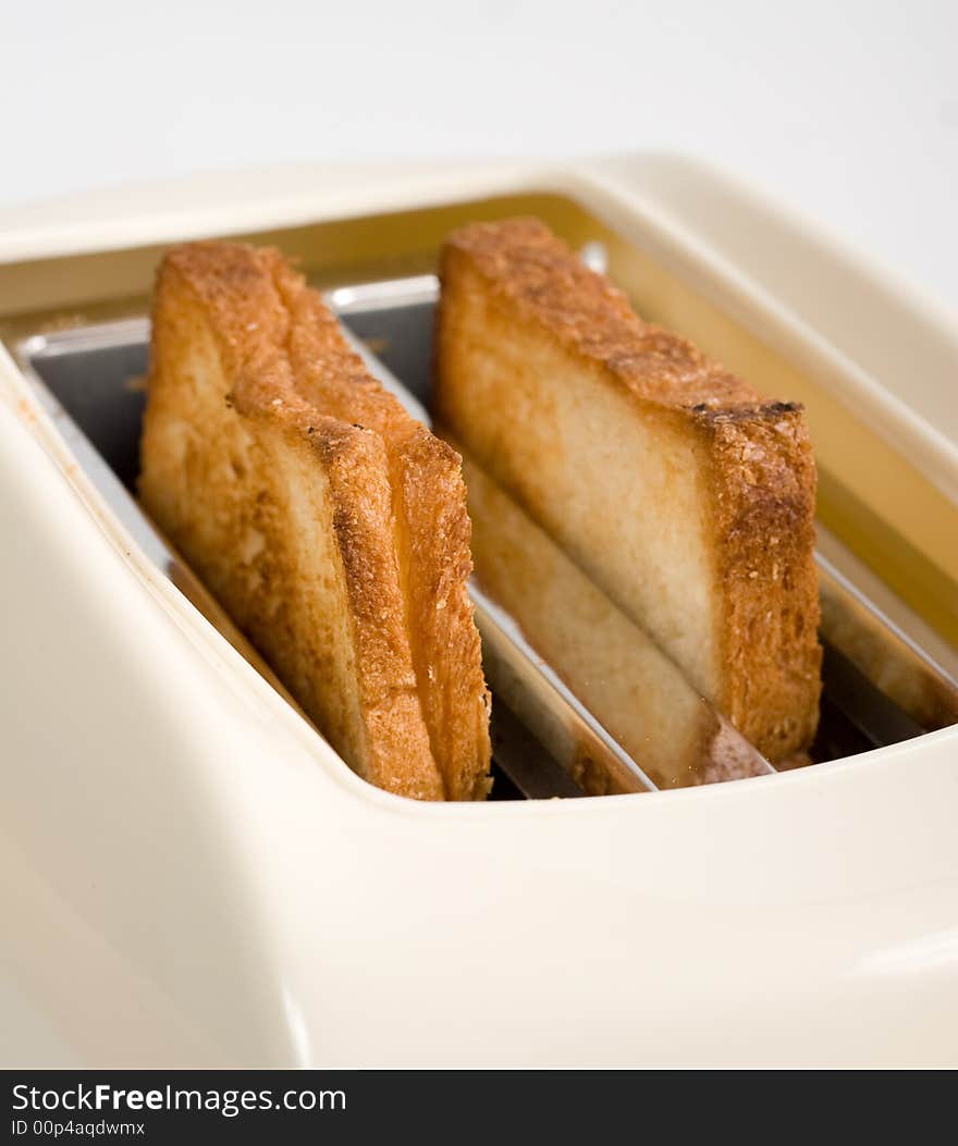 Toasts in toaster