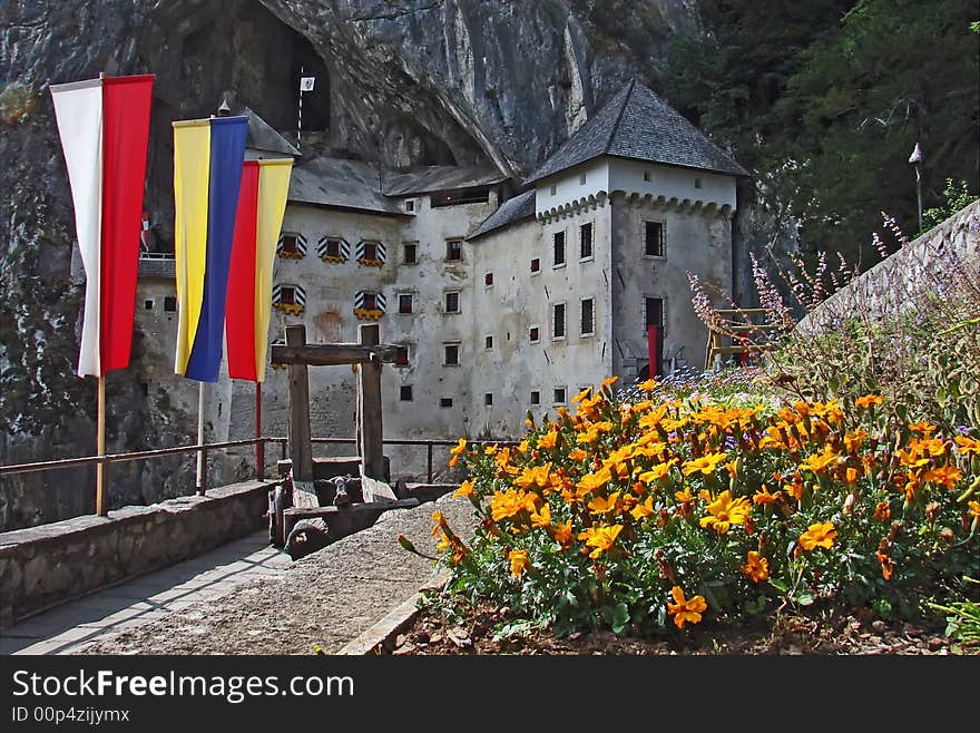 Predjama castle at Postojna, Slovenia