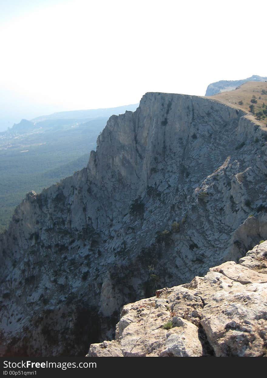 View From Aypetri Mountain