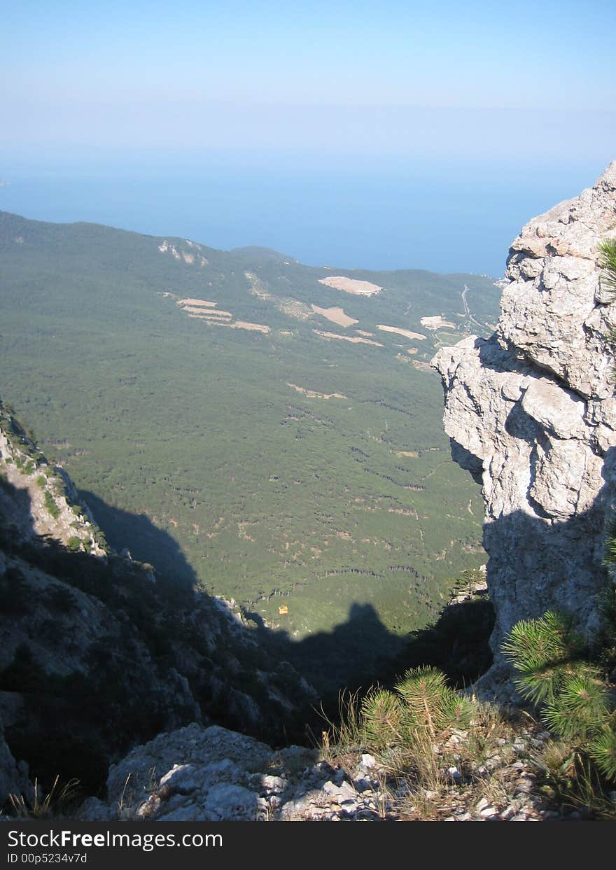 View From Aypetri Mountain