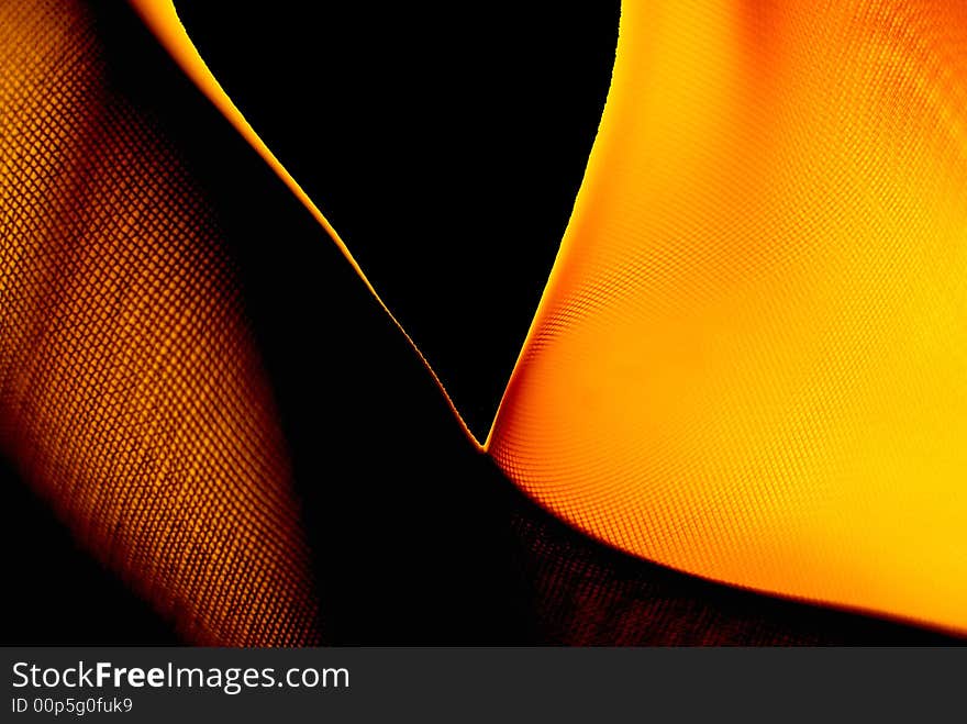 Staged photo to abstract theme