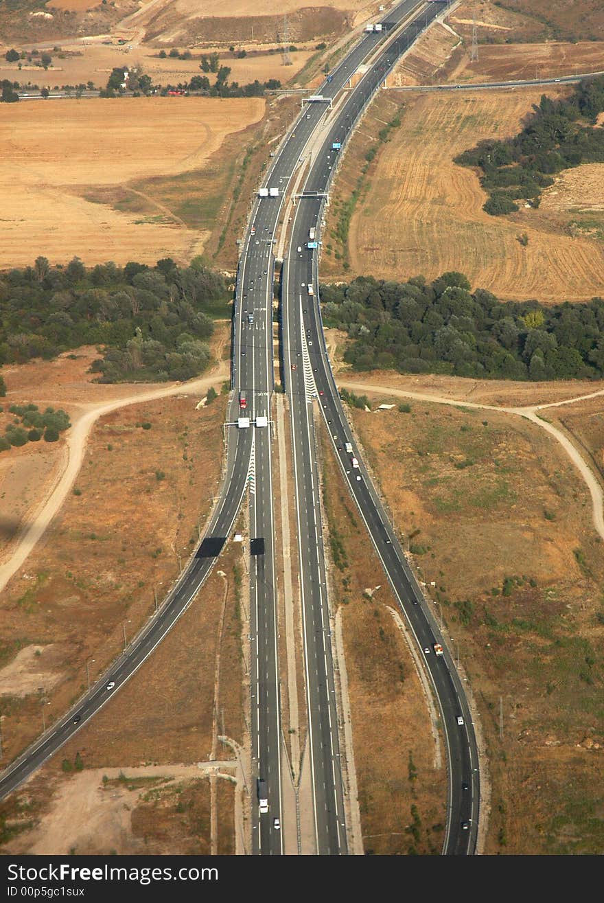 Landscape from the air