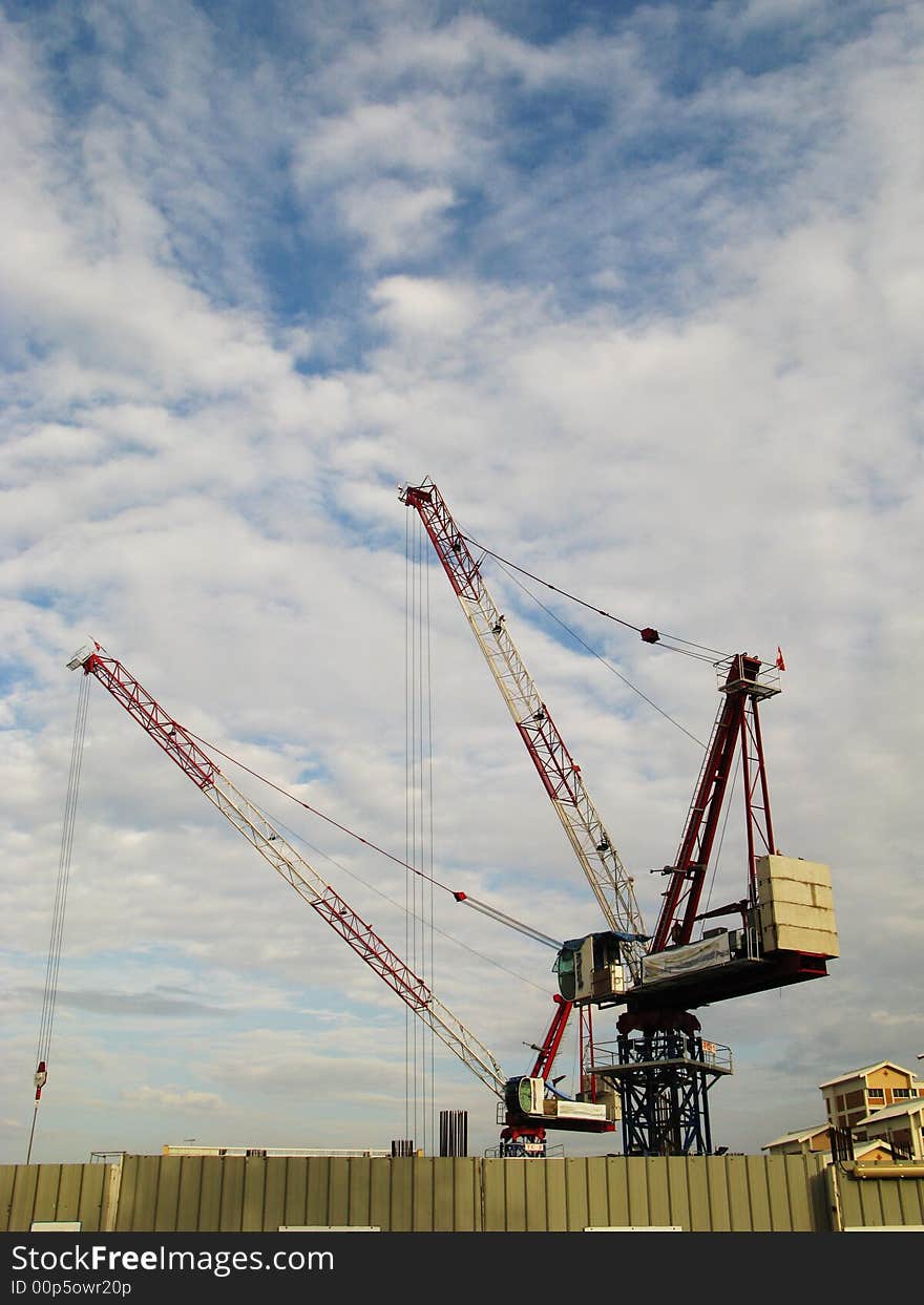 Contruction of offices in Singapore