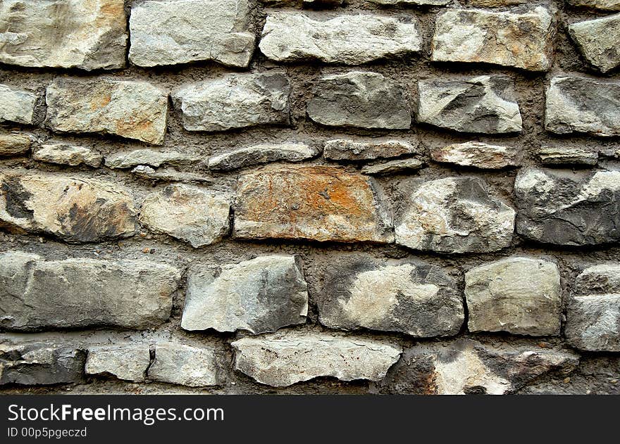 Stone wall