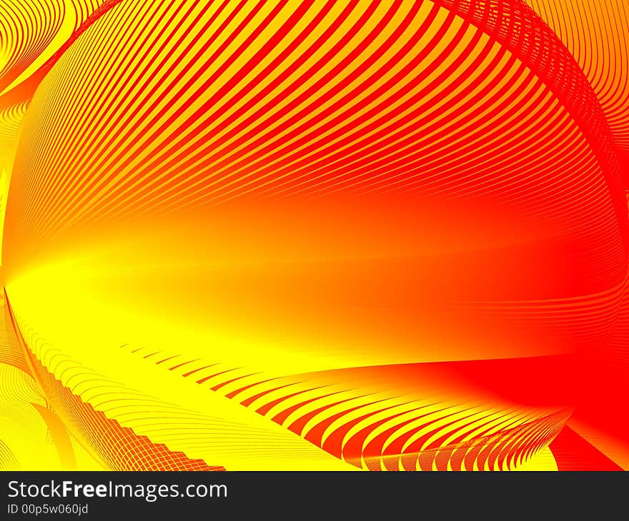 Abstract background, stylized waves, place for text