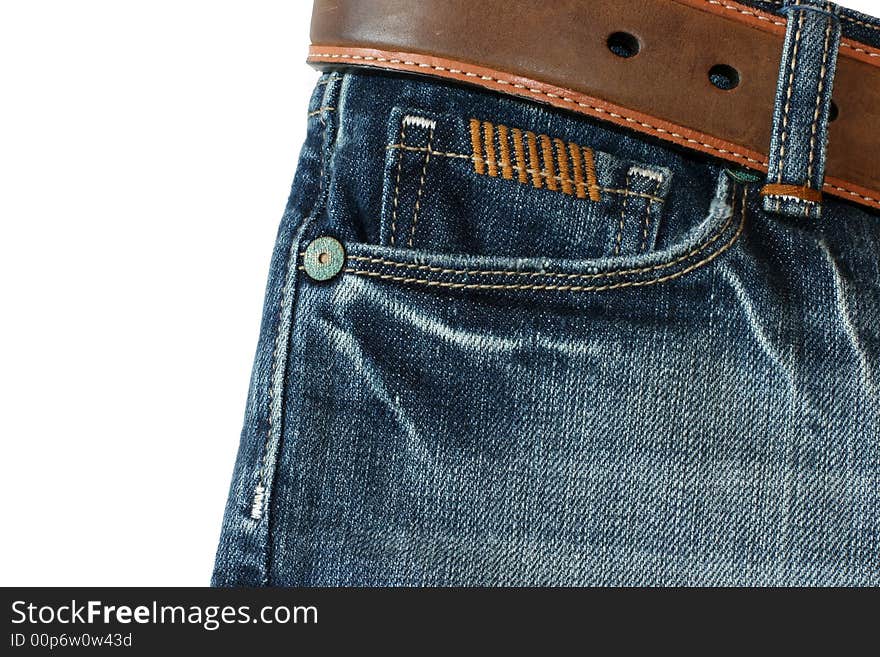 Jeans With A Belt 2