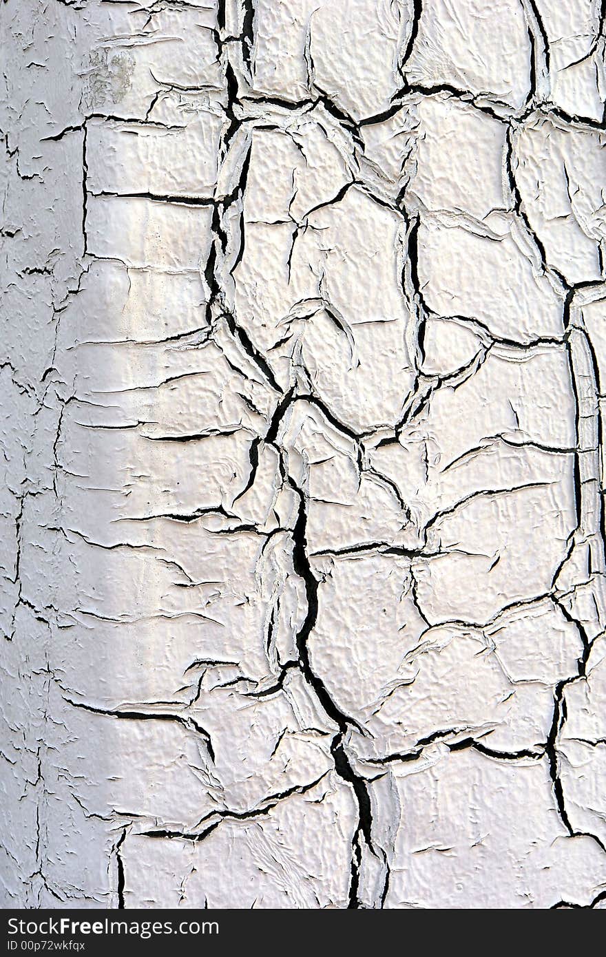 Abstract background image of old cracked paint on wall