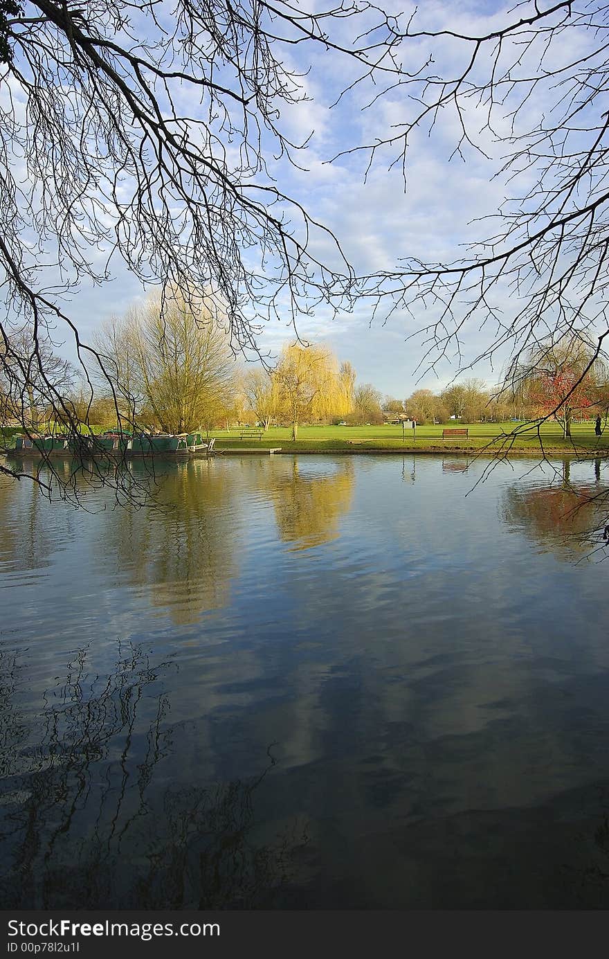 The River avon at stratford-upon-avon.