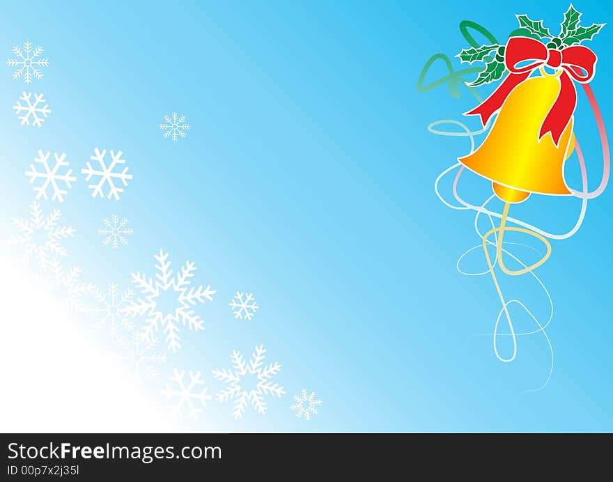 Christmas Bell Vector