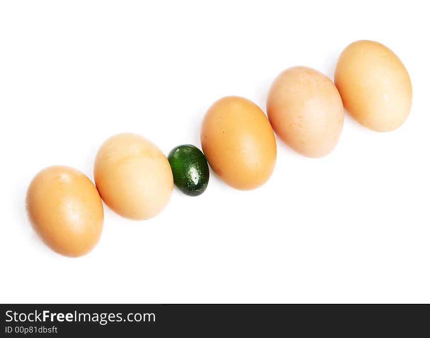 Six eggs