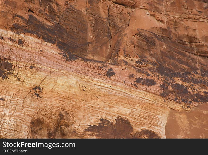 Rock formation background, texture - Valley of fire SP