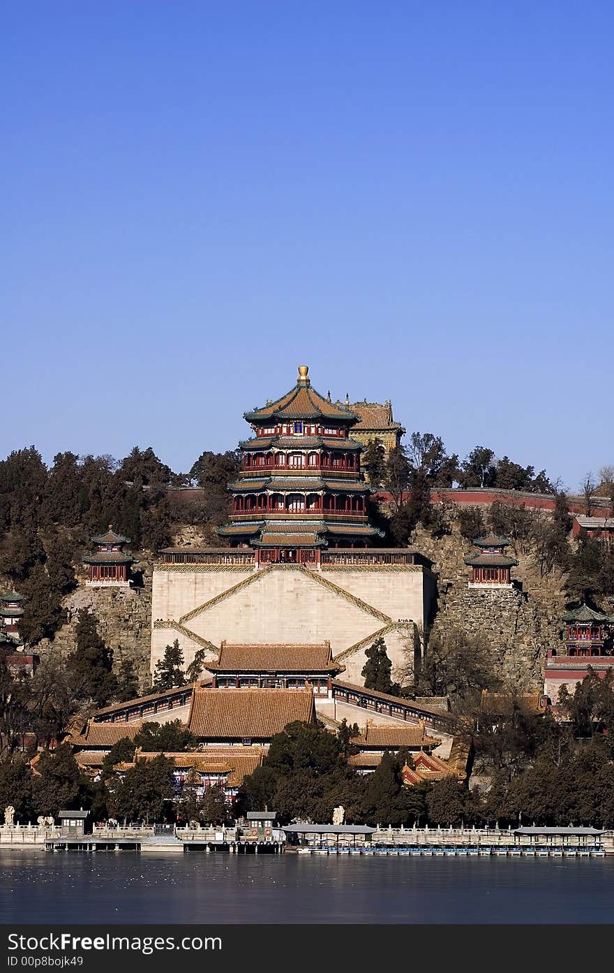 The Summer Palace in winter