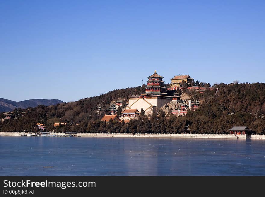 The Summer Palace in winter