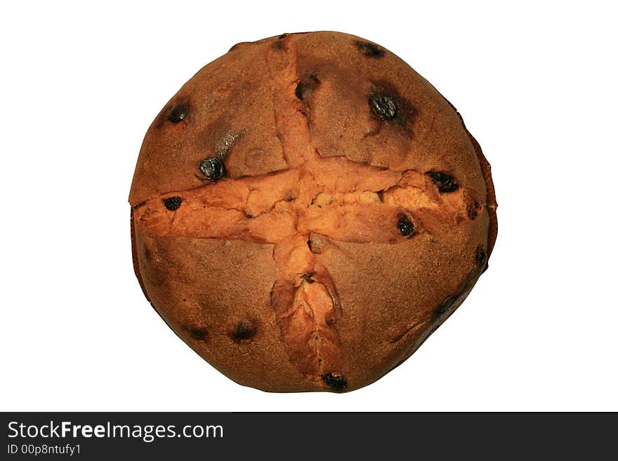 The big pie with raisin