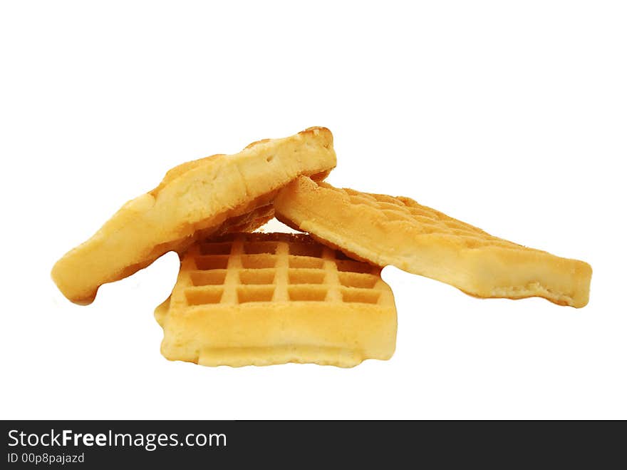 Isolated waffle