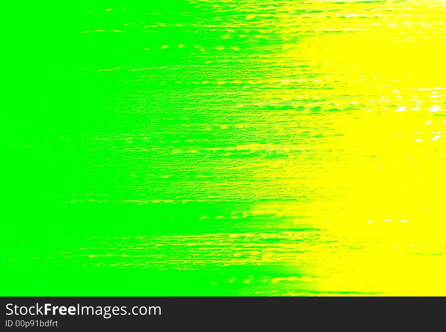 Abstraction on a yellow background