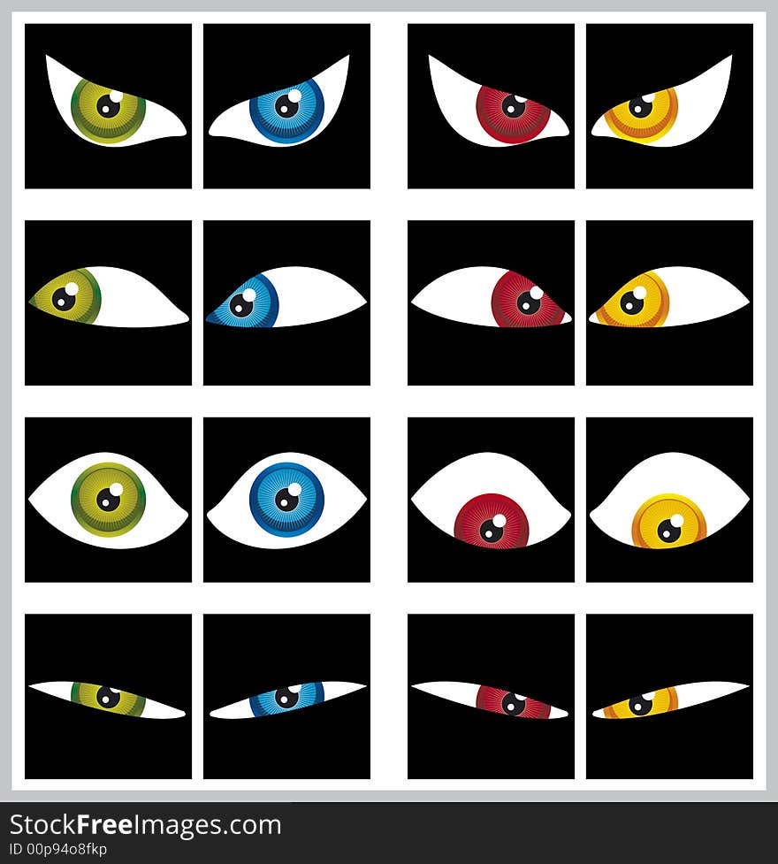 Colors Eyes series