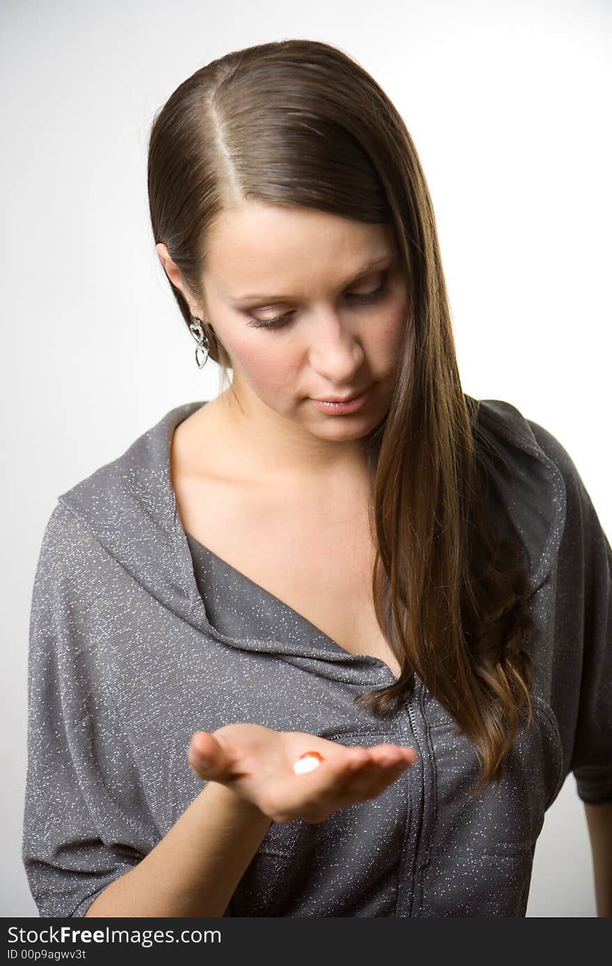 Young women with tablets in hand.