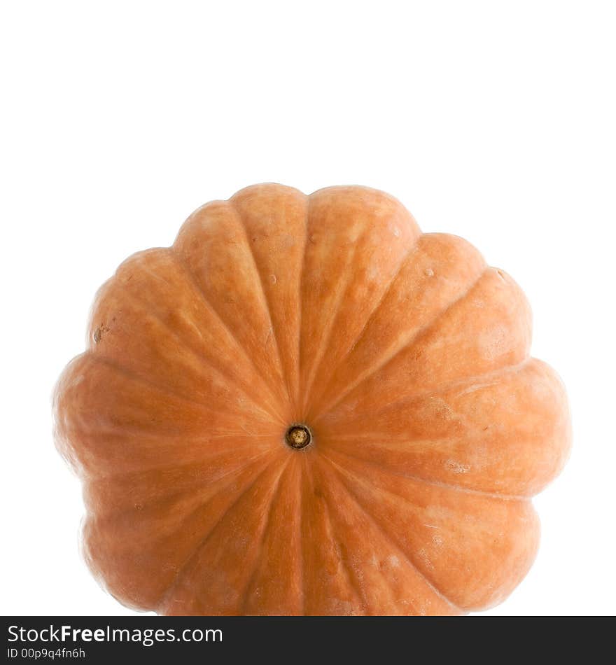 Pumpkin isolated on white