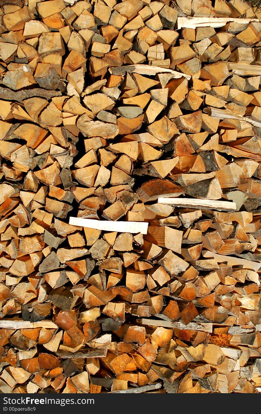 An image of stack of wirewood. An image of stack of wirewood