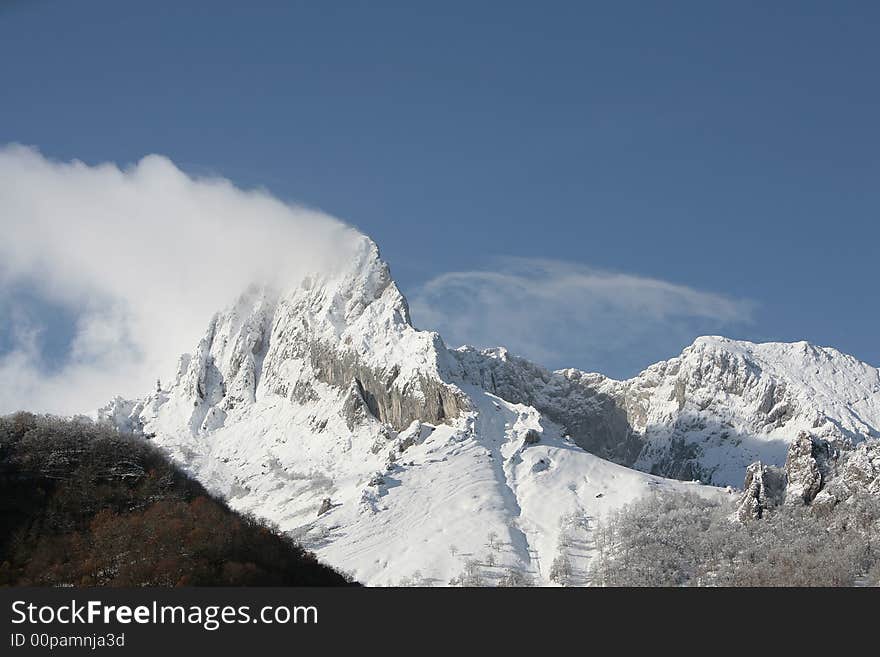 Mountain With Snow