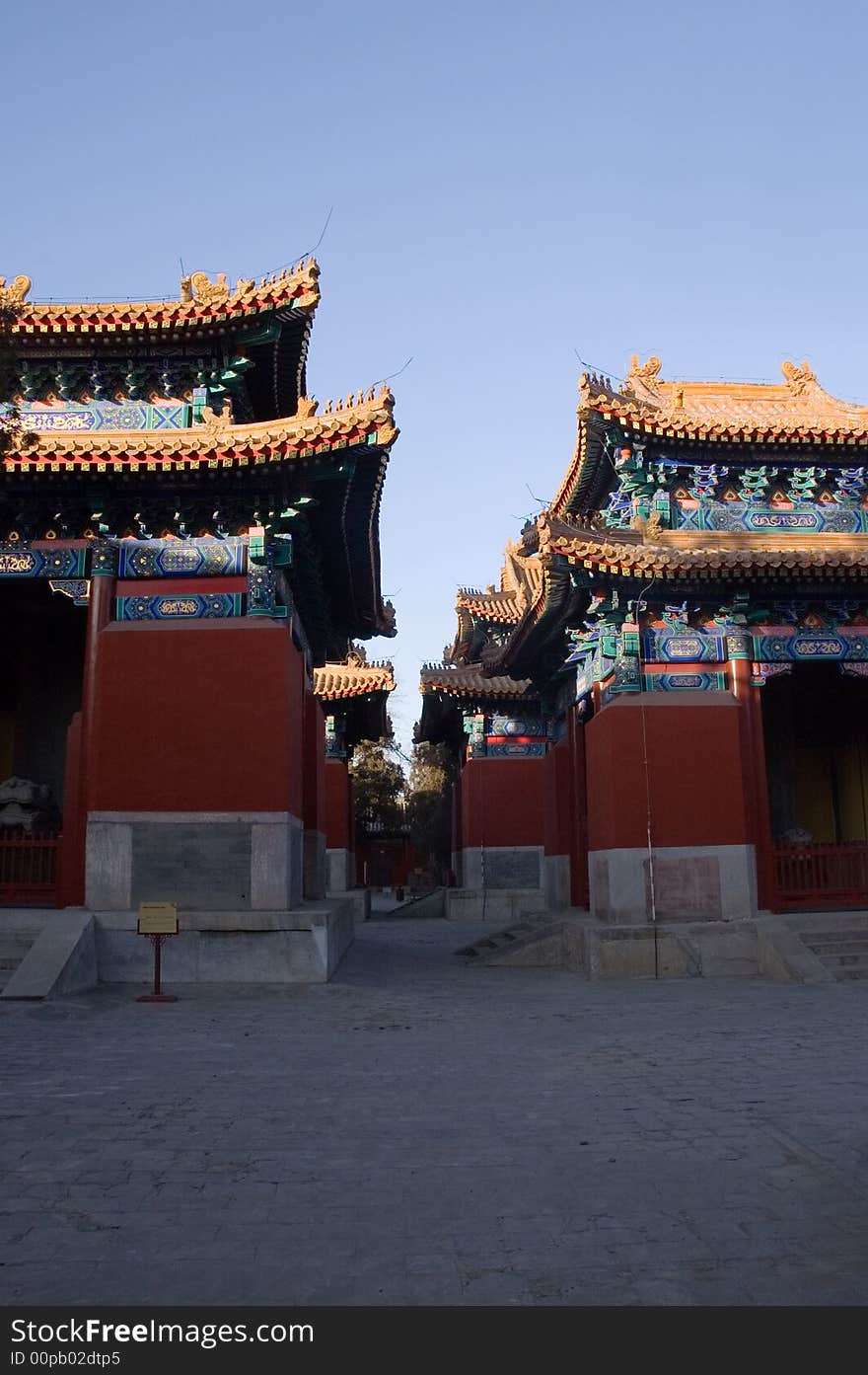 The Summer Palace in winter