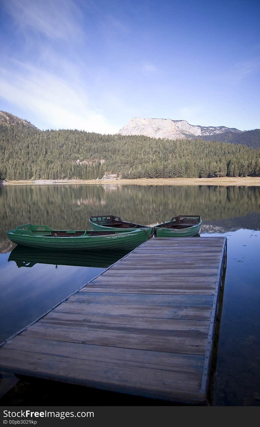 Three boat