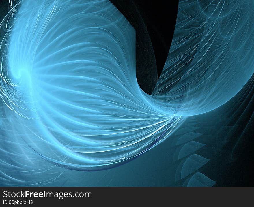 Abstract design background. Fractal illustration